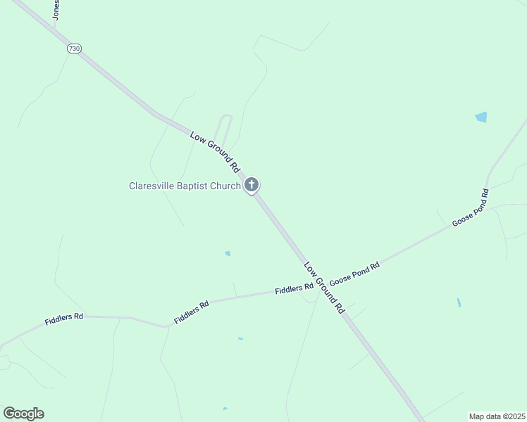 map of restaurants, bars, coffee shops, grocery stores, and more near 6359 Low Ground Road in Emporia