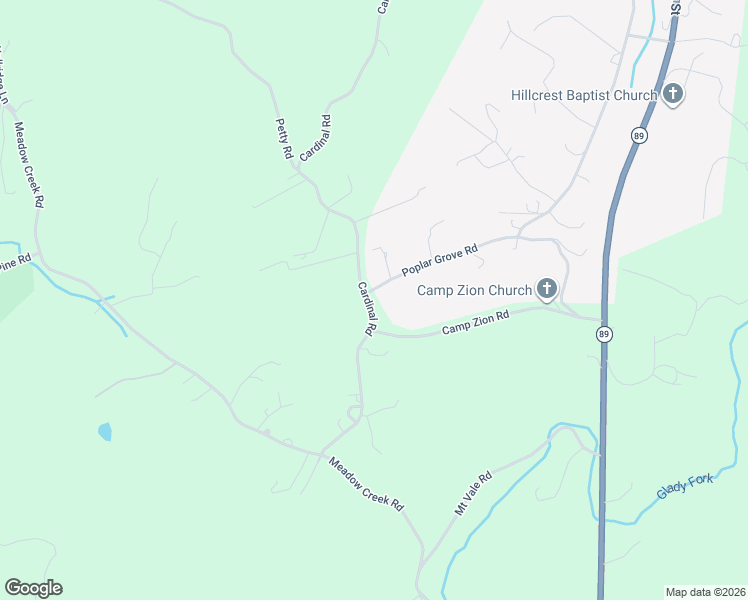 map of restaurants, bars, coffee shops, grocery stores, and more near 131-137 Poplar Grove Road in Galax