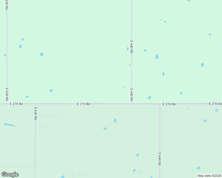 map of restaurants, bars, coffee shops, grocery stores, and more near 63600 East 270 Road in Grove