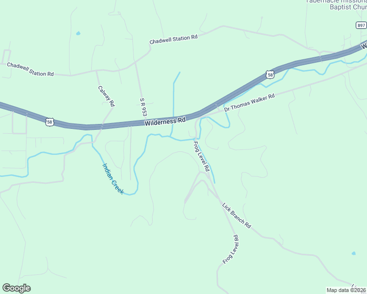 map of restaurants, bars, coffee shops, grocery stores, and more near Indian Creek Road in Ewing