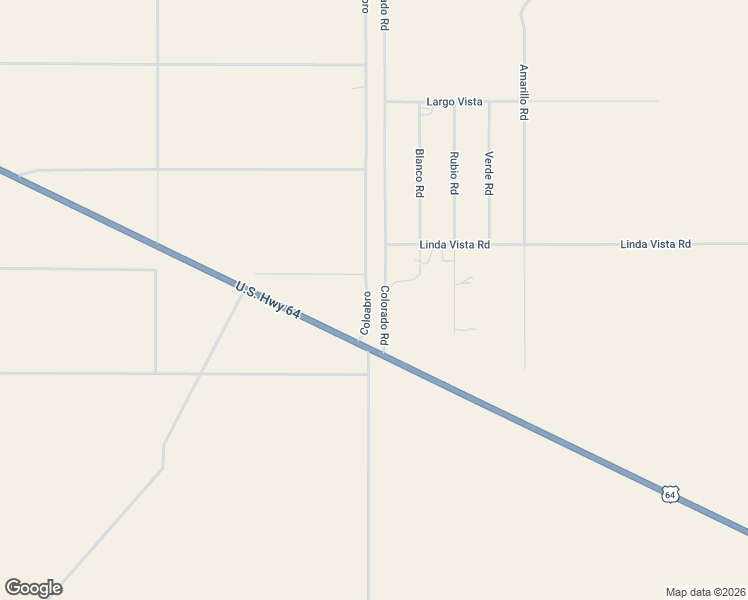 map of restaurants, bars, coffee shops, grocery stores, and more near 15 Colorado Road in Tres Piedras