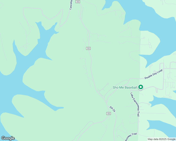 map of restaurants, bars, coffee shops, grocery stores, and more near 124 Daybreak Lane in Branson West