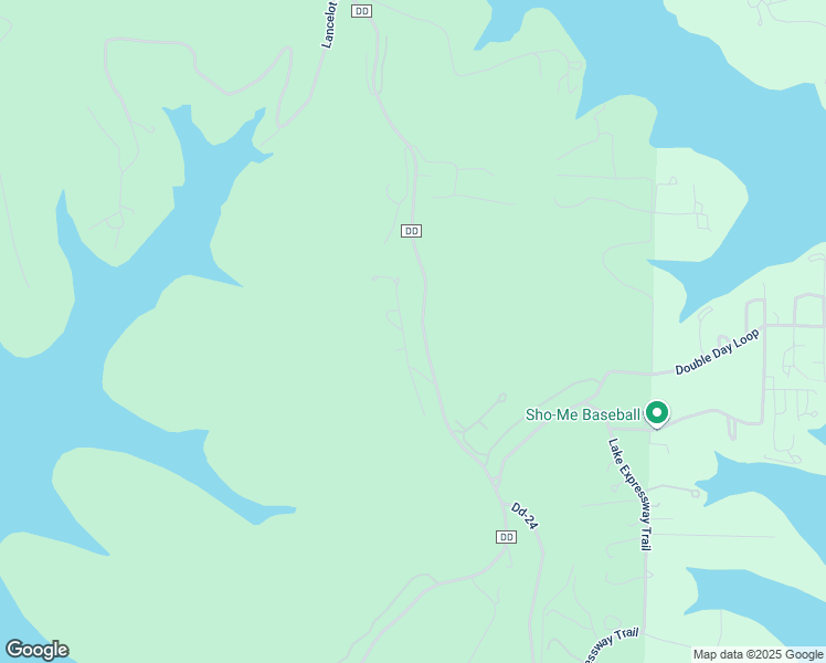 map of restaurants, bars, coffee shops, grocery stores, and more near 124 Daybreak Lane in Branson West