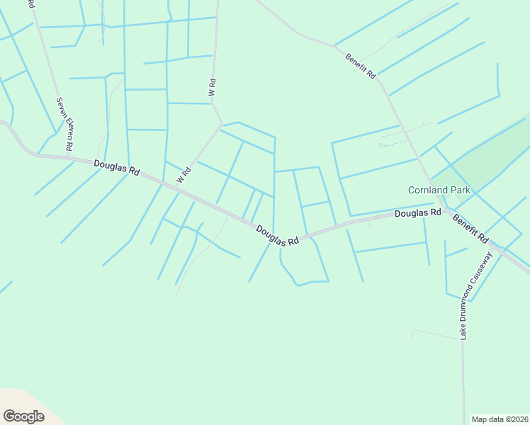 map of restaurants, bars, coffee shops, grocery stores, and more near 3132 Douglas Road in Chesapeake
