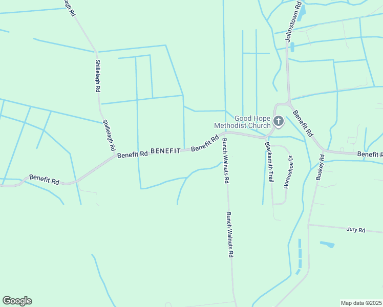map of restaurants, bars, coffee shops, grocery stores, and more near 1737 Benefit Road in Chesapeake
