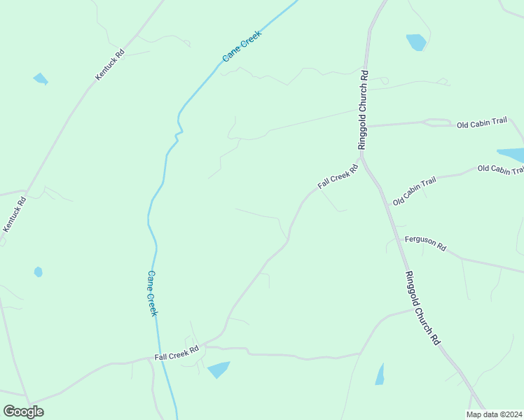 map of restaurants, bars, coffee shops, grocery stores, and more near 168 Pear Tree Place in Ringgold