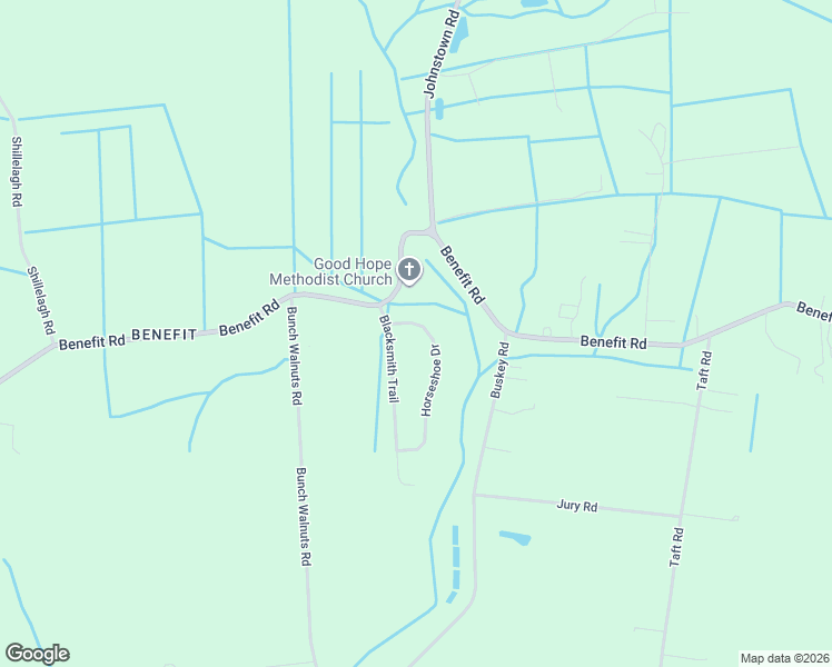 map of restaurants, bars, coffee shops, grocery stores, and more near 2713 Blacksmith Trail in Chesapeake