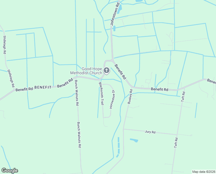 map of restaurants, bars, coffee shops, grocery stores, and more near 2713 Blacksmith Trail in Chesapeake