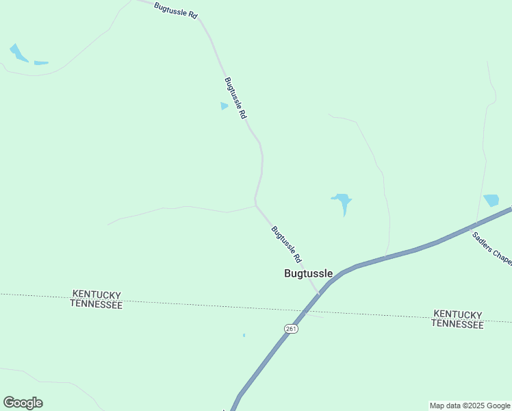 map of restaurants, bars, coffee shops, grocery stores, and more near 6509 Bugtussle Road in Gamaliel
