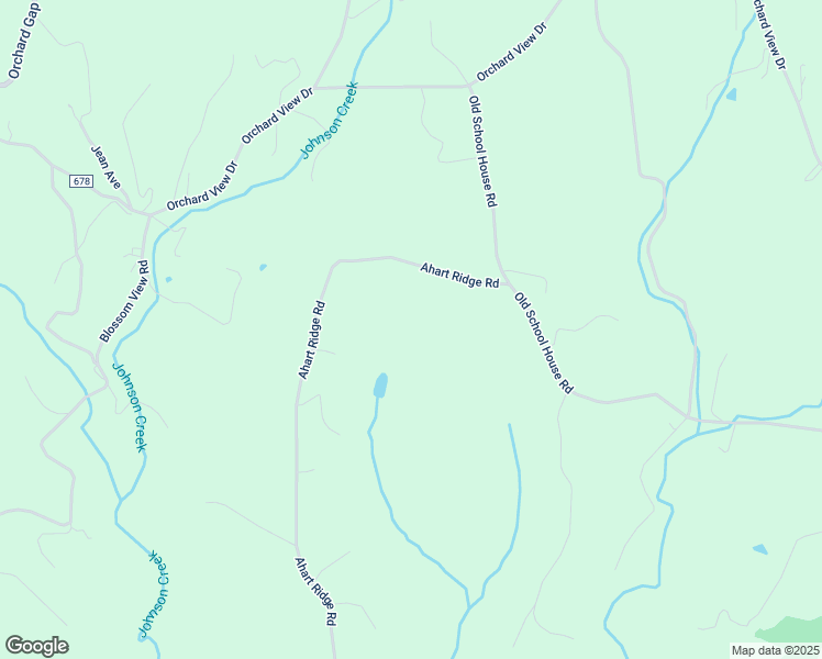 map of restaurants, bars, coffee shops, grocery stores, and more near 2102 Ahart Ridge Road in Ararat