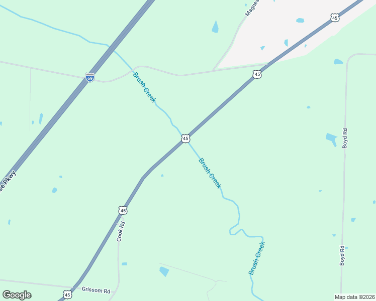 map of restaurants, bars, coffee shops, grocery stores, and more near 11104 U.S. 45 in Wingo