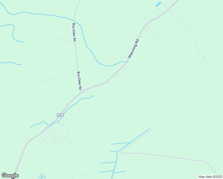 map of restaurants, bars, coffee shops, grocery stores, and more near 4060 Manning Road in Suffolk