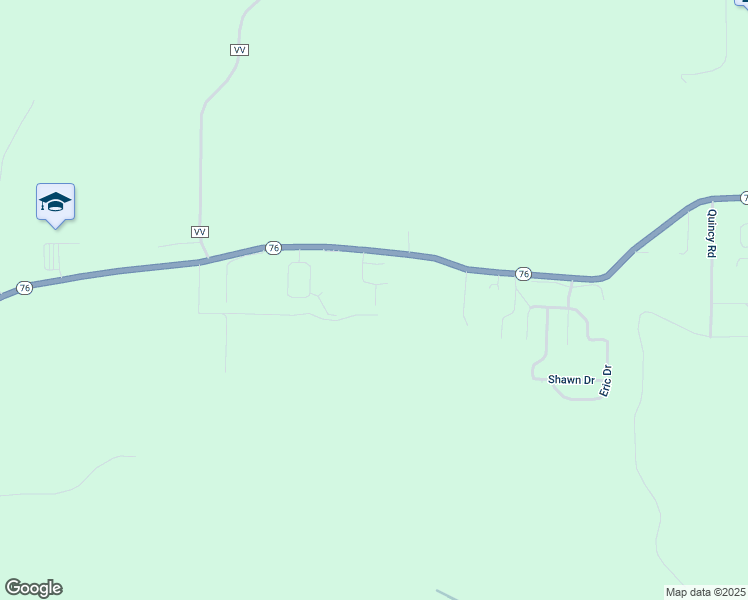 map of restaurants, bars, coffee shops, grocery stores, and more near 206 Red Maple in Kirbyville