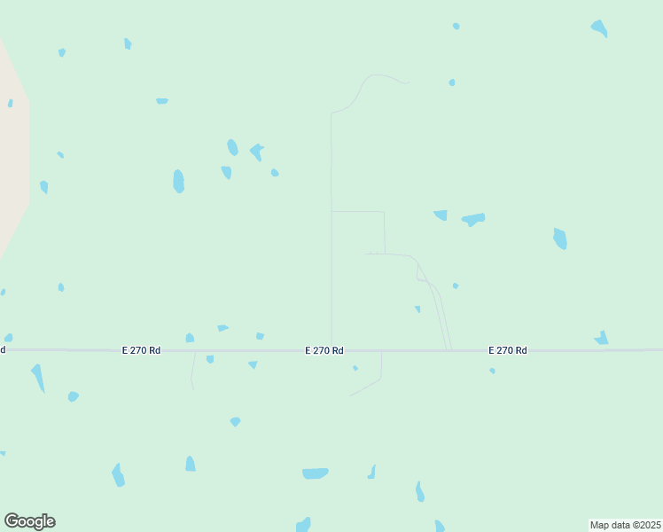 map of restaurants, bars, coffee shops, grocery stores, and more near South 4270 Road in Vinita