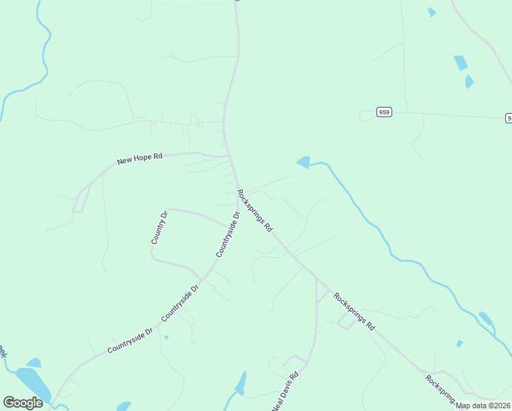 map of restaurants, bars, coffee shops, grocery stores, and more near 3257 Rocksprings Road in Ringgold