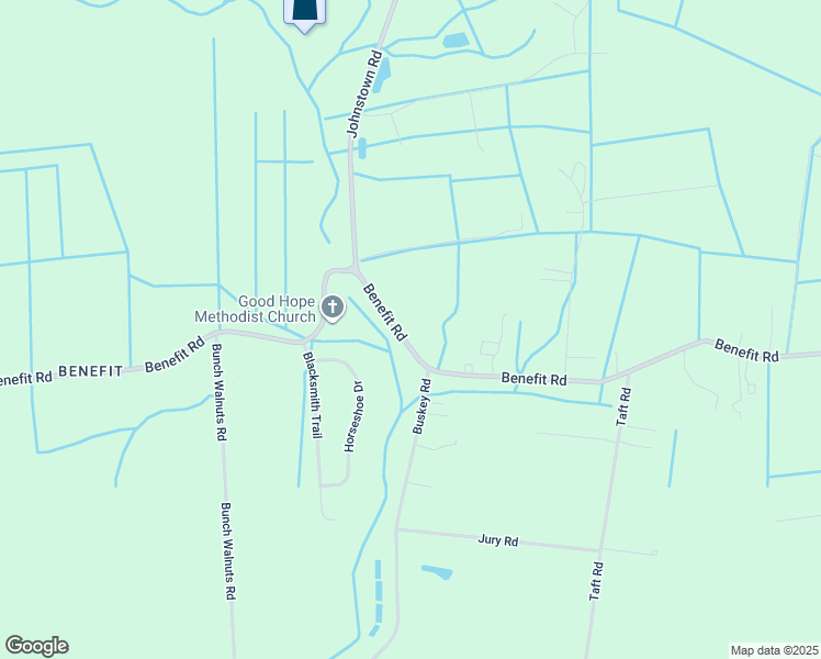 map of restaurants, bars, coffee shops, grocery stores, and more near 1516 Benefit Road in Chesapeake