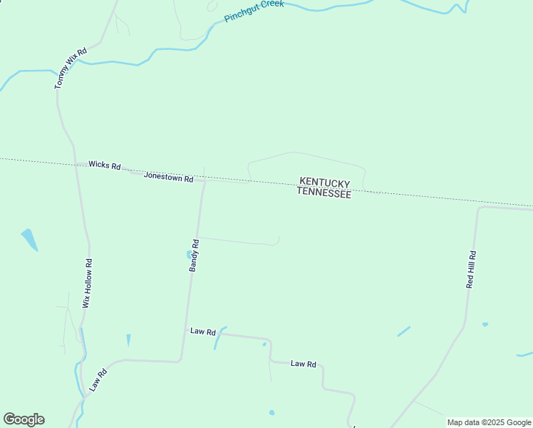 map of restaurants, bars, coffee shops, grocery stores, and more near 310 Bandy Road in Lafayette