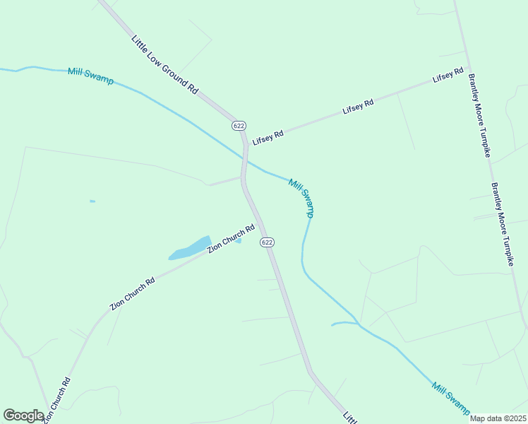 map of restaurants, bars, coffee shops, grocery stores, and more near 2604 Little Low Ground Road in Emporia