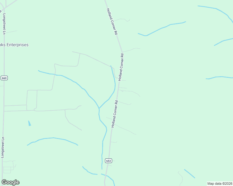 map of restaurants, bars, coffee shops, grocery stores, and more near 2120 County Road 653 in Suffolk