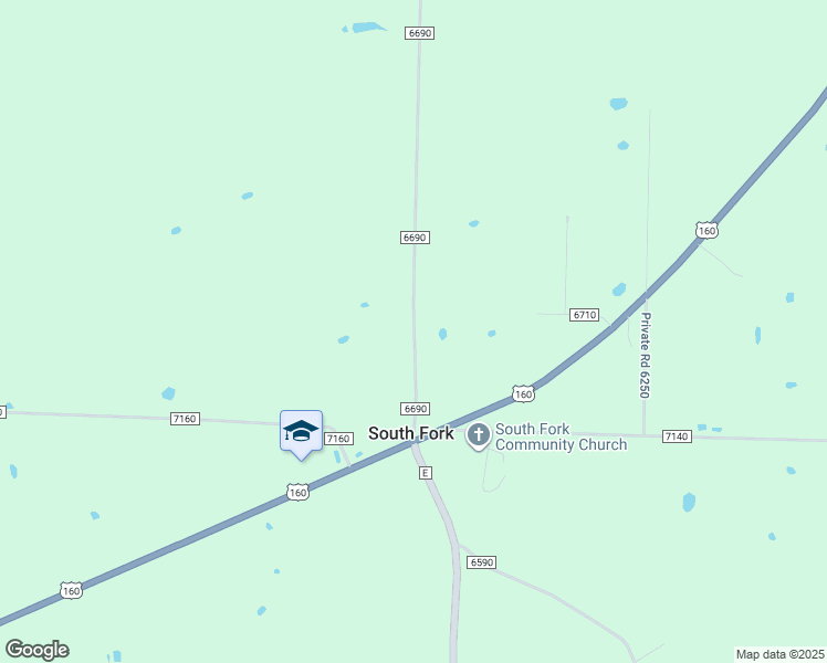 map of restaurants, bars, coffee shops, grocery stores, and more near 11587 County Road 6690 in West Plains