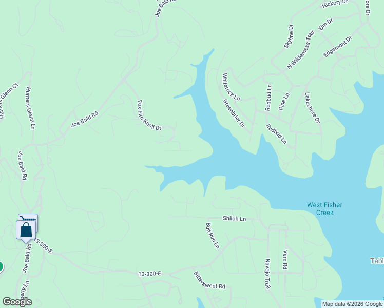 map of restaurants, bars, coffee shops, grocery stores, and more near 571 Fox Fire Knoll Drive in Kimberling City