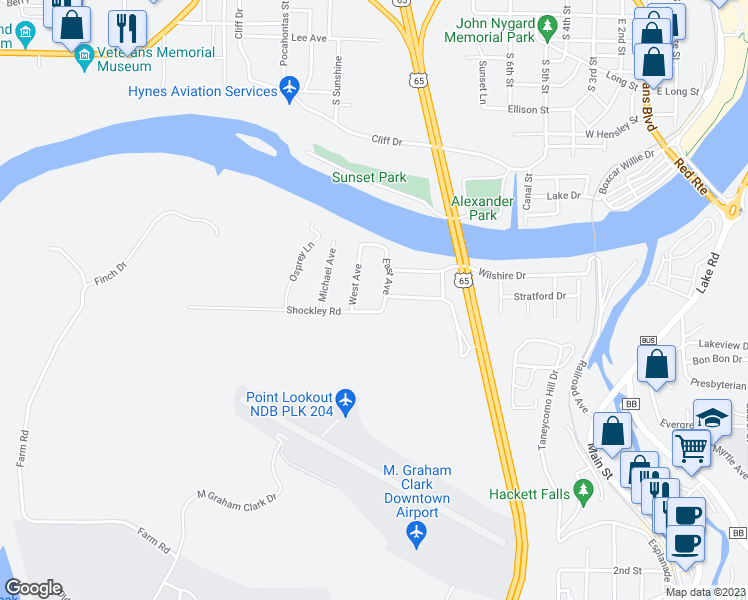 map of restaurants, bars, coffee shops, grocery stores, and more near in Hollister