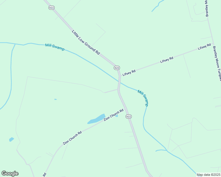 map of restaurants, bars, coffee shops, grocery stores, and more near 2485 Little Low Ground Road in Emporia
