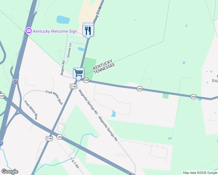 map of restaurants, bars, coffee shops, grocery stores, and more near 144 Tennessee 259 in Portland