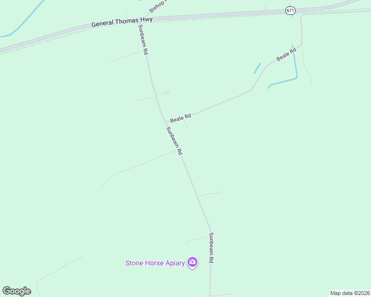 map of restaurants, bars, coffee shops, grocery stores, and more near Sunbeam Road in Franklin