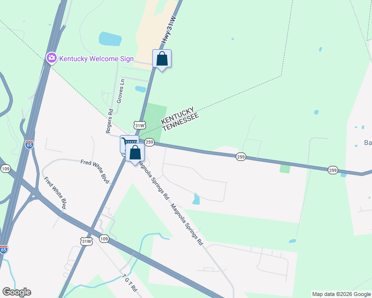 map of restaurants, bars, coffee shops, grocery stores, and more near 144 Tennessee 259 in Portland