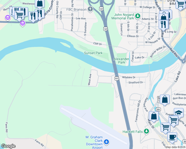 map of restaurants, bars, coffee shops, grocery stores, and more near 140 Wilshire Drive in Hollister