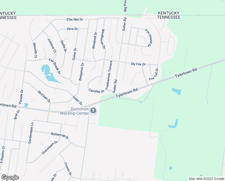 map of restaurants, bars, coffee shops, grocery stores, and more near 702 Cavalier Drive in Clarksville