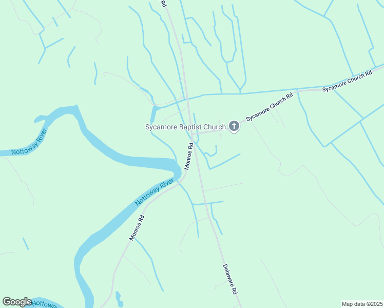 map of restaurants, bars, coffee shops, grocery stores, and more near 28233 Monroe Road in Franklin