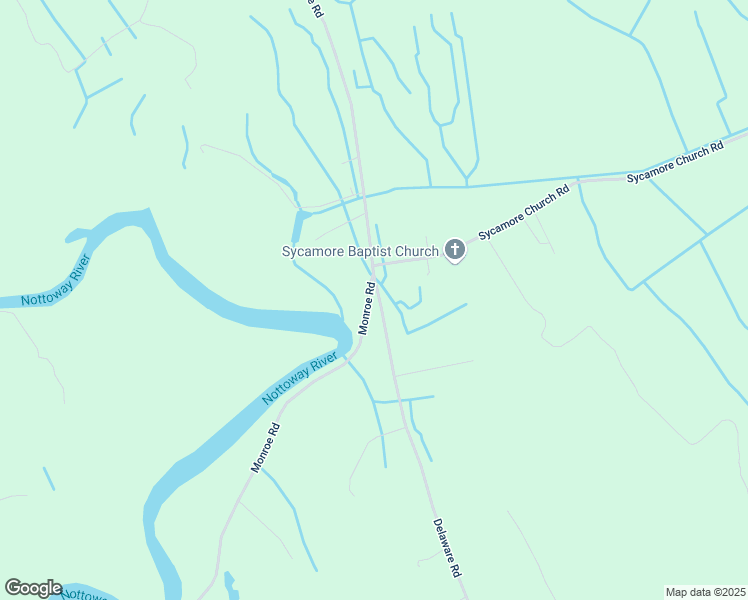 map of restaurants, bars, coffee shops, grocery stores, and more near 28233 Monroe Road in Franklin