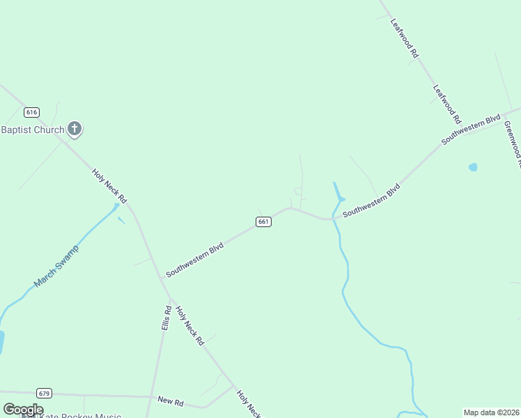 map of restaurants, bars, coffee shops, grocery stores, and more near 9816 Southwestern Boulevard in Suffolk