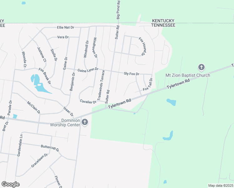 map of restaurants, bars, coffee shops, grocery stores, and more near 3705 Gray Fox Drive in Clarksville