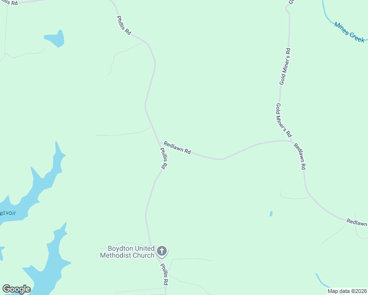 map of restaurants, bars, coffee shops, grocery stores, and more near 119 Redlawn Road in Boydton