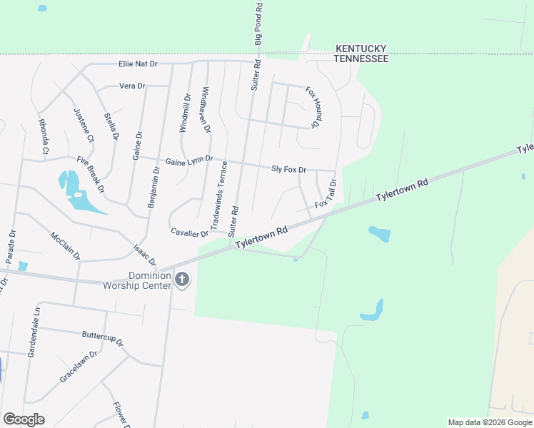 map of restaurants, bars, coffee shops, grocery stores, and more near 693 Fox Trail Court in Clarksville