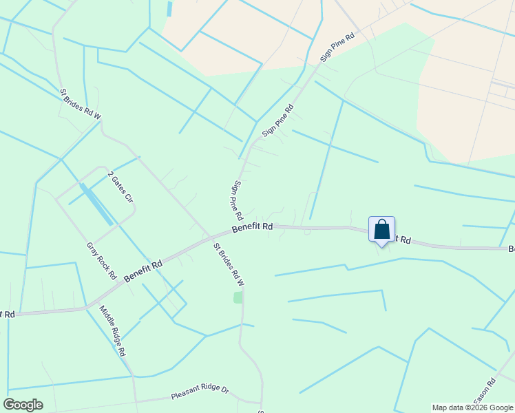 map of restaurants, bars, coffee shops, grocery stores, and more near 753 Sign Pine Road in Chesapeake