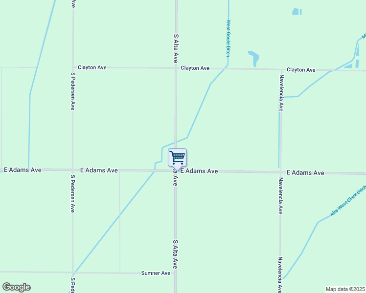 map of restaurants, bars, coffee shops, grocery stores, and more near 6850 South Alta Avenue in Reedley