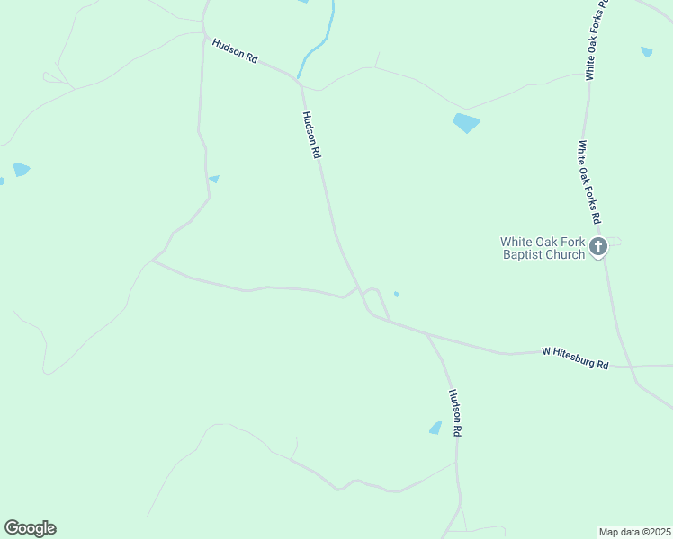 map of restaurants, bars, coffee shops, grocery stores, and more near 2194 Hudson Road in Virgilina