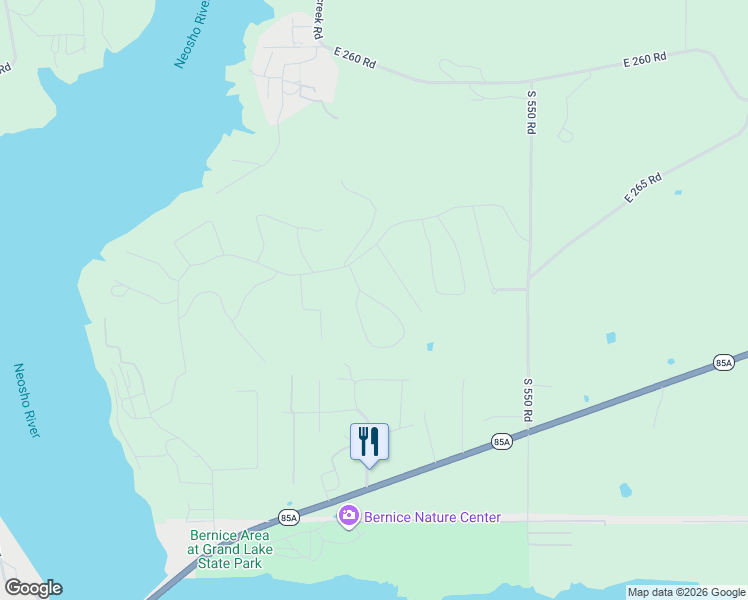 map of restaurants, bars, coffee shops, grocery stores, and more near Hickory Circle in Delaware County