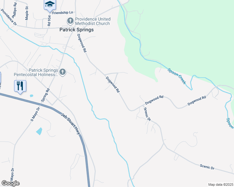 map of restaurants, bars, coffee shops, grocery stores, and more near 604 Dogwood Road in Stuart