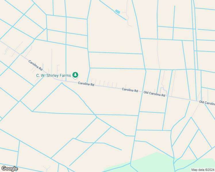 map of restaurants, bars, coffee shops, grocery stores, and more near 2512 Carolina Road in Chesapeake