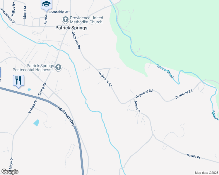 map of restaurants, bars, coffee shops, grocery stores, and more near 604 Dogwood Road in Stuart