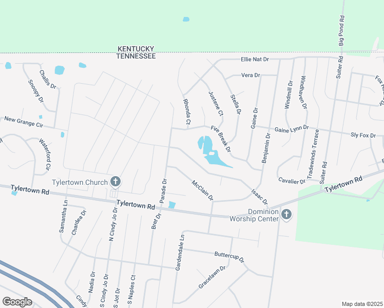 map of restaurants, bars, coffee shops, grocery stores, and more near 847 Isaac Drive in Clarksville