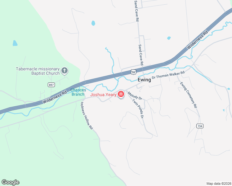 map of restaurants, bars, coffee shops, grocery stores, and more near 101-199 Dexter Drive in Ewing