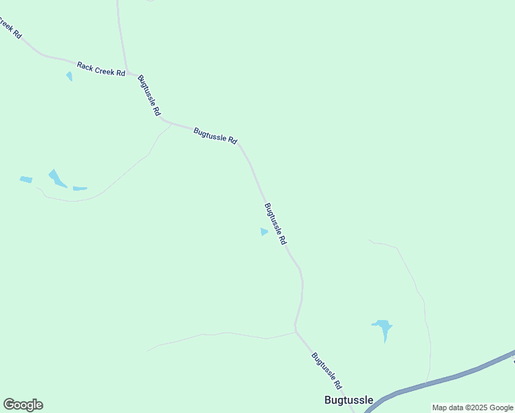 map of restaurants, bars, coffee shops, grocery stores, and more near 6509-7399 Bugtussle Road in Gamaliel