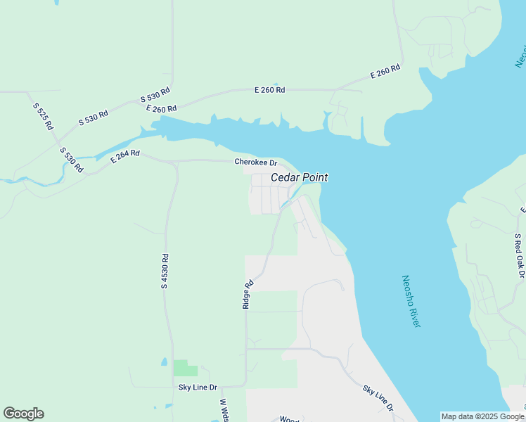 map of restaurants, bars, coffee shops, grocery stores, and more near 504 1st Street in Bernice