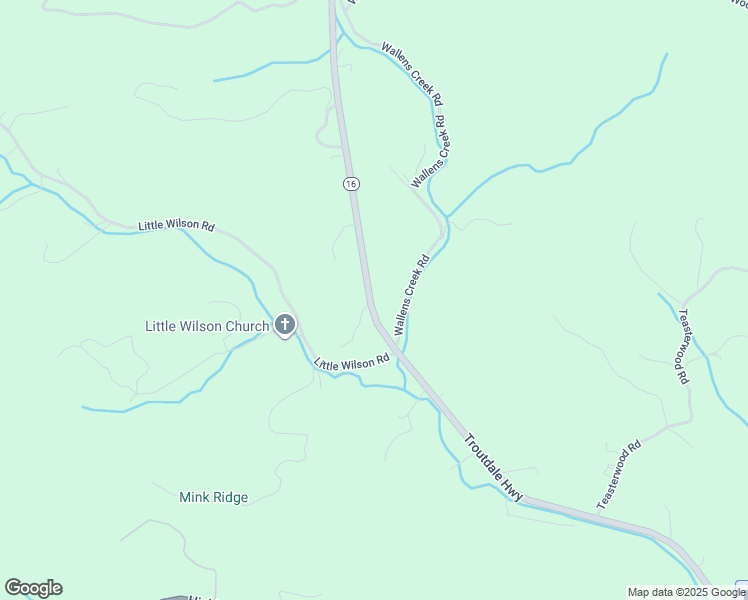 map of restaurants, bars, coffee shops, grocery stores, and more near 5588 B F Buchanan Highway in Troutdale